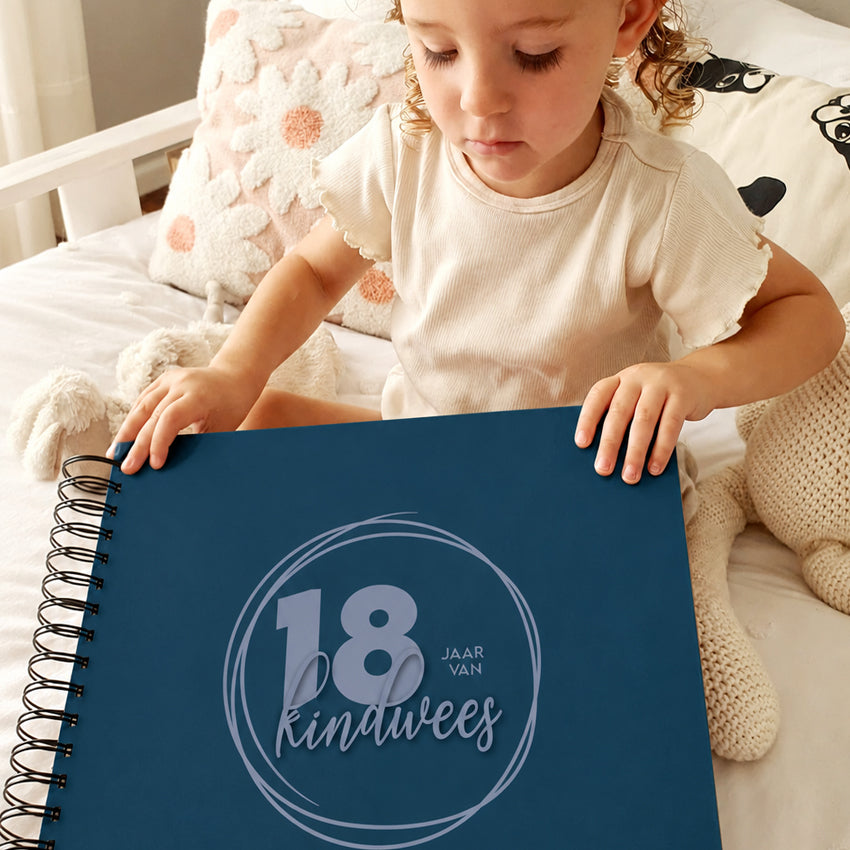 18 Jaar van Kindwees - Blou