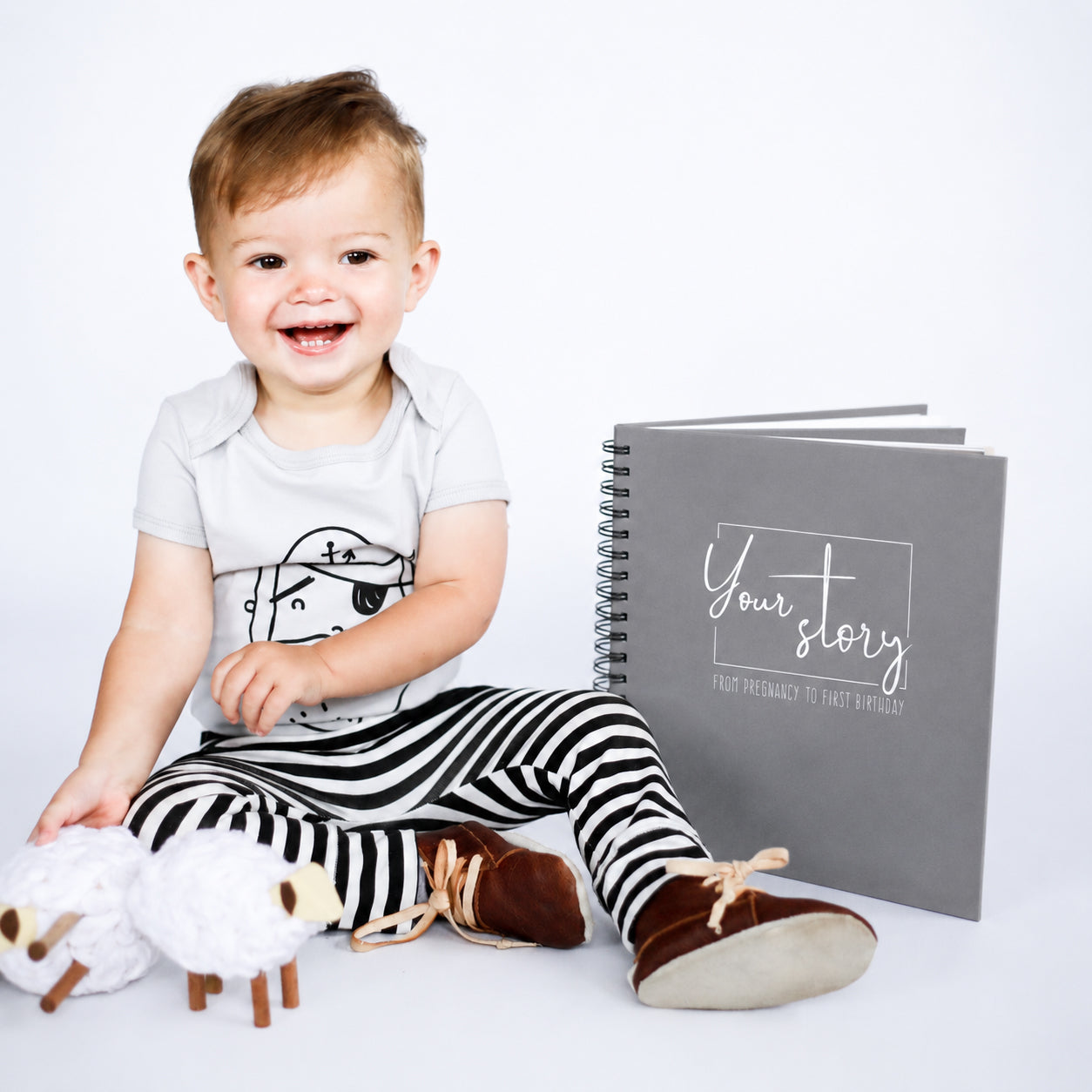 Baby Journal - Grey