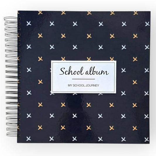 English School Album - Navy