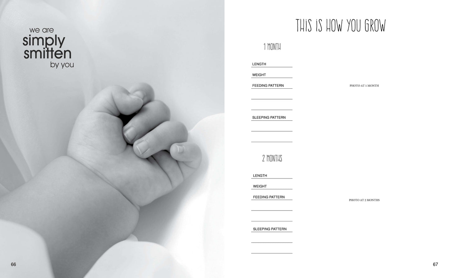 Baby Journal - White
