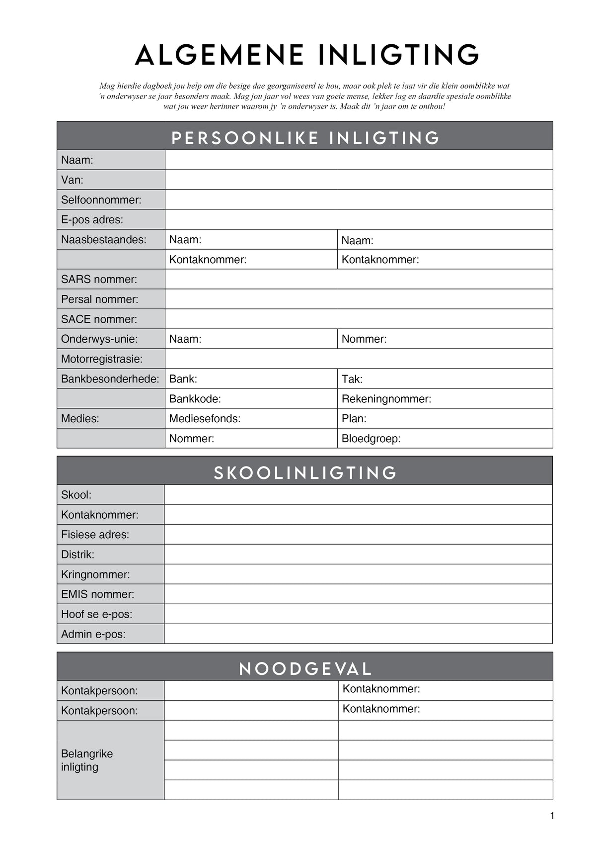 A4 Hardeband Onderwysersbeplanner 2027 - Daisies pienk
